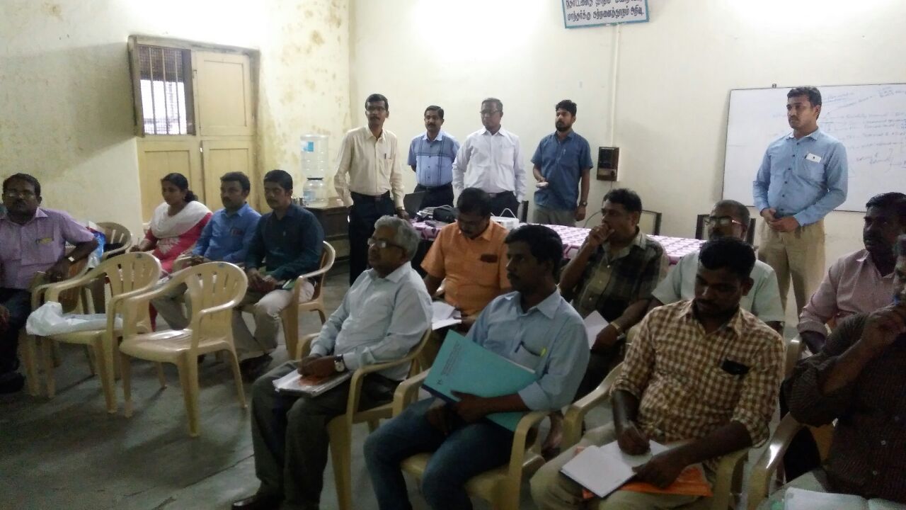  Premier testing equipments training programme along with SQC meeting held on 26.05.18 at Coimbatore Murugan Mills